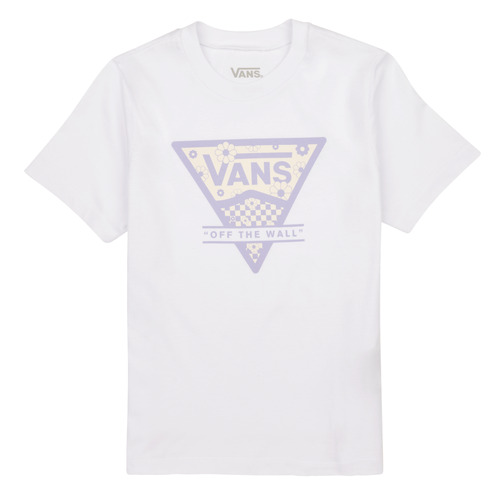 Vans - CHECKER FLORAL TRIANGLE BFF - Blanc / Violet