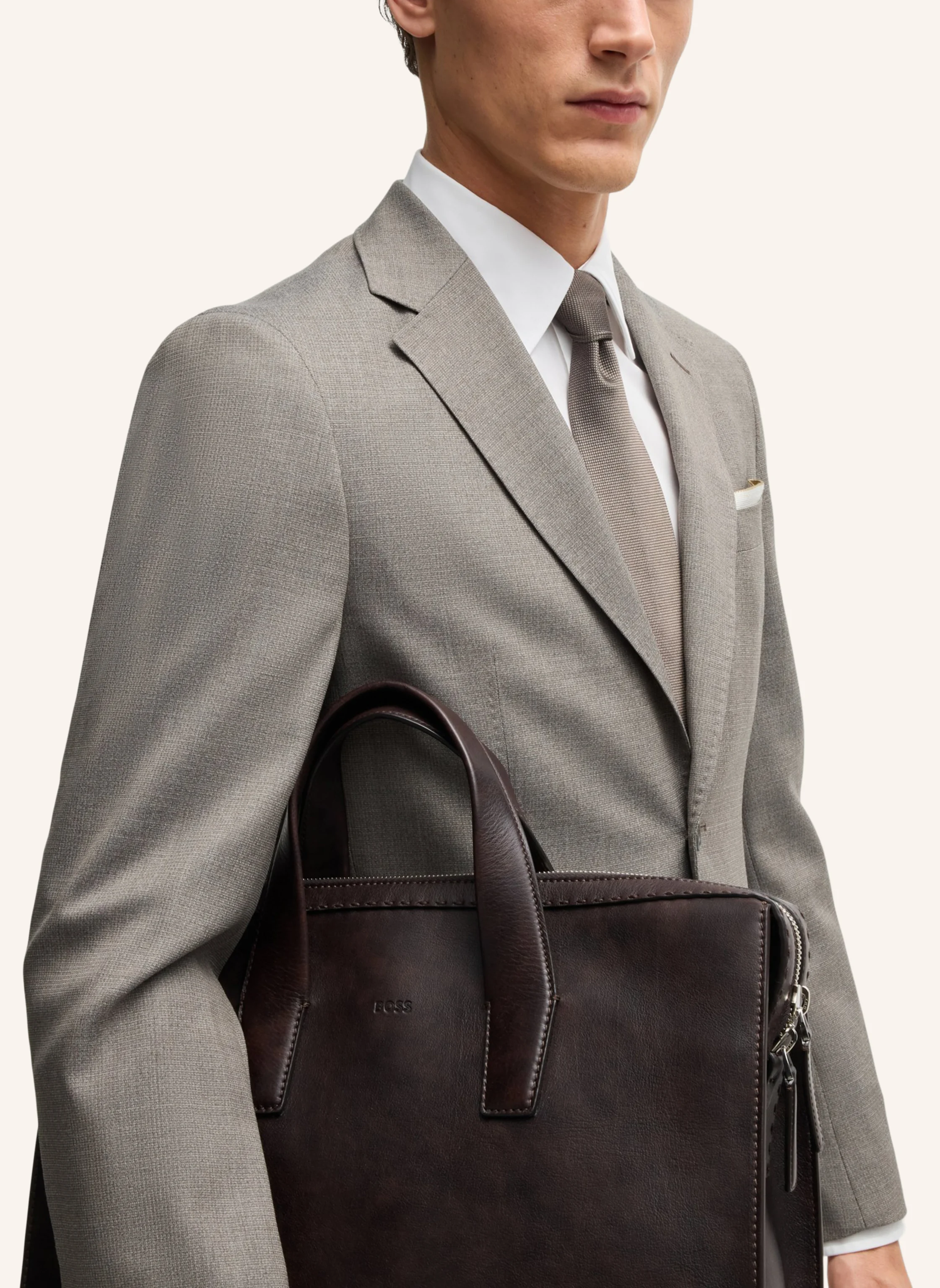 BOSS Business Anzug L-HESTON-2PCS-241 Slim Fit