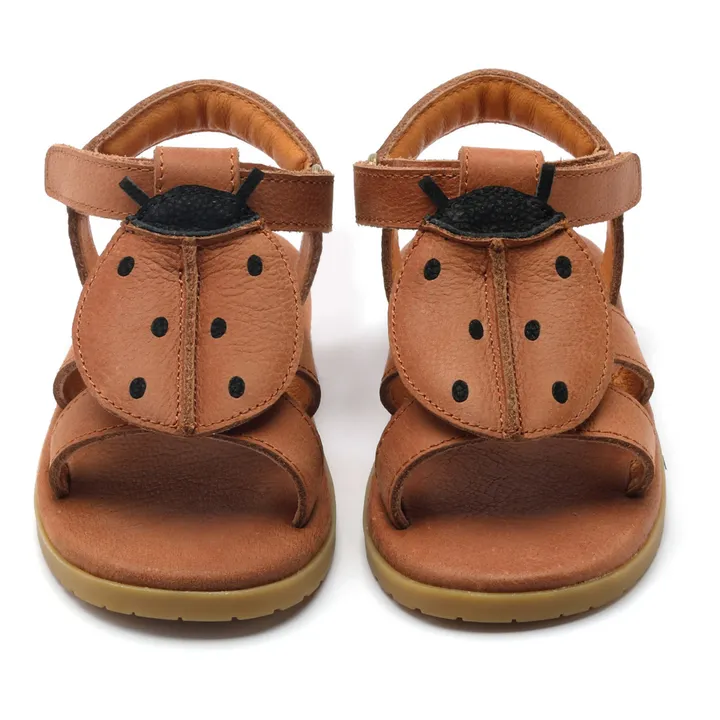Donsje Sandales Iles Sky Coccinelle Cuir | Marron