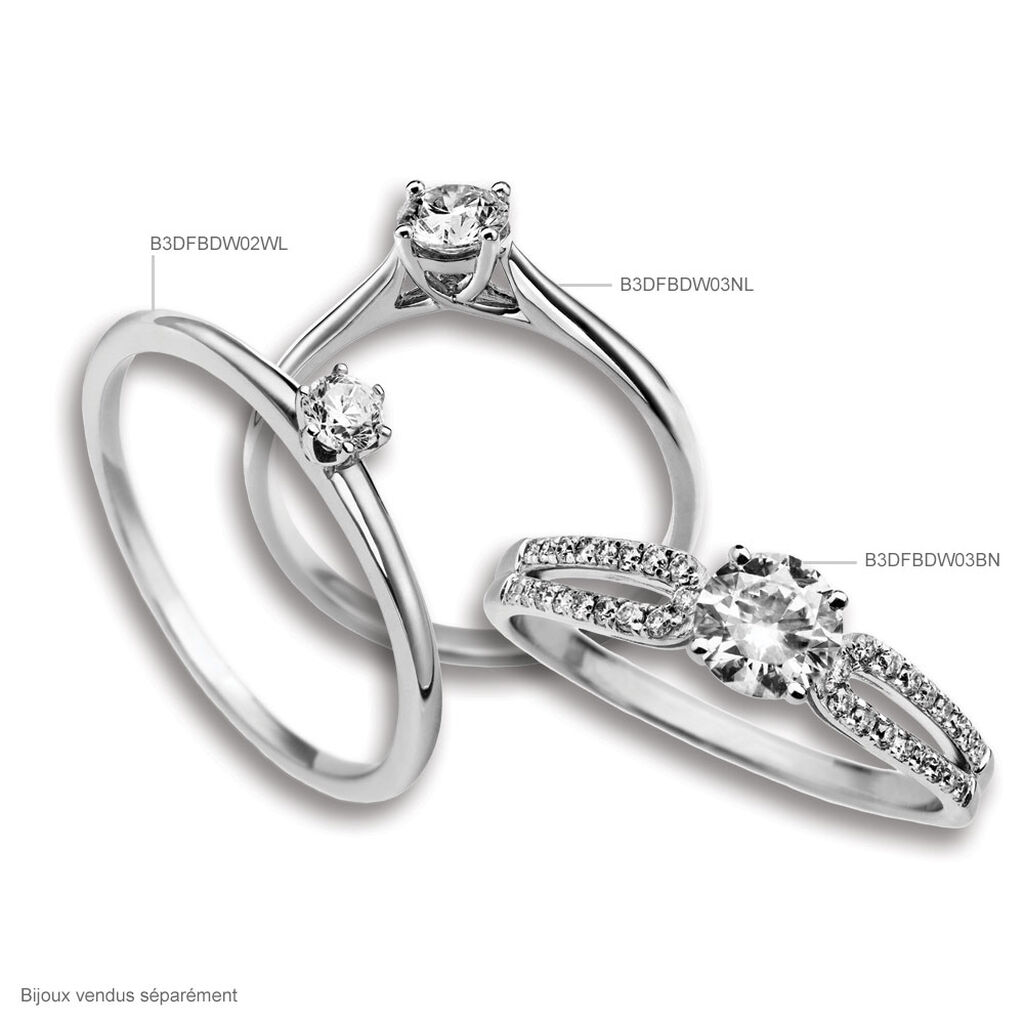 Bague Solitaire Katalina Or Rose Diamant