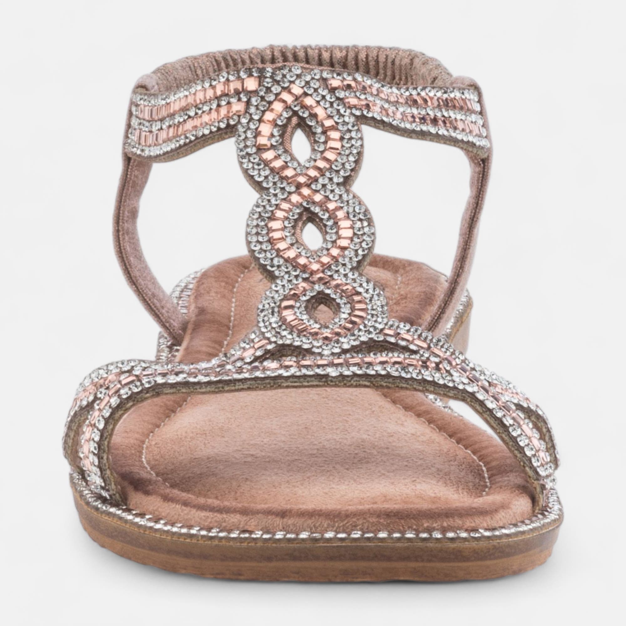 Nu-pieds Femme rose