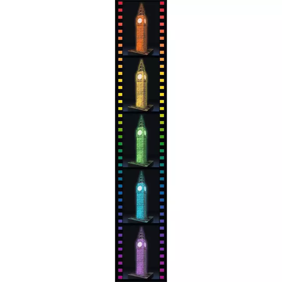 Ravensburger Big Ben bei Nacht bunt