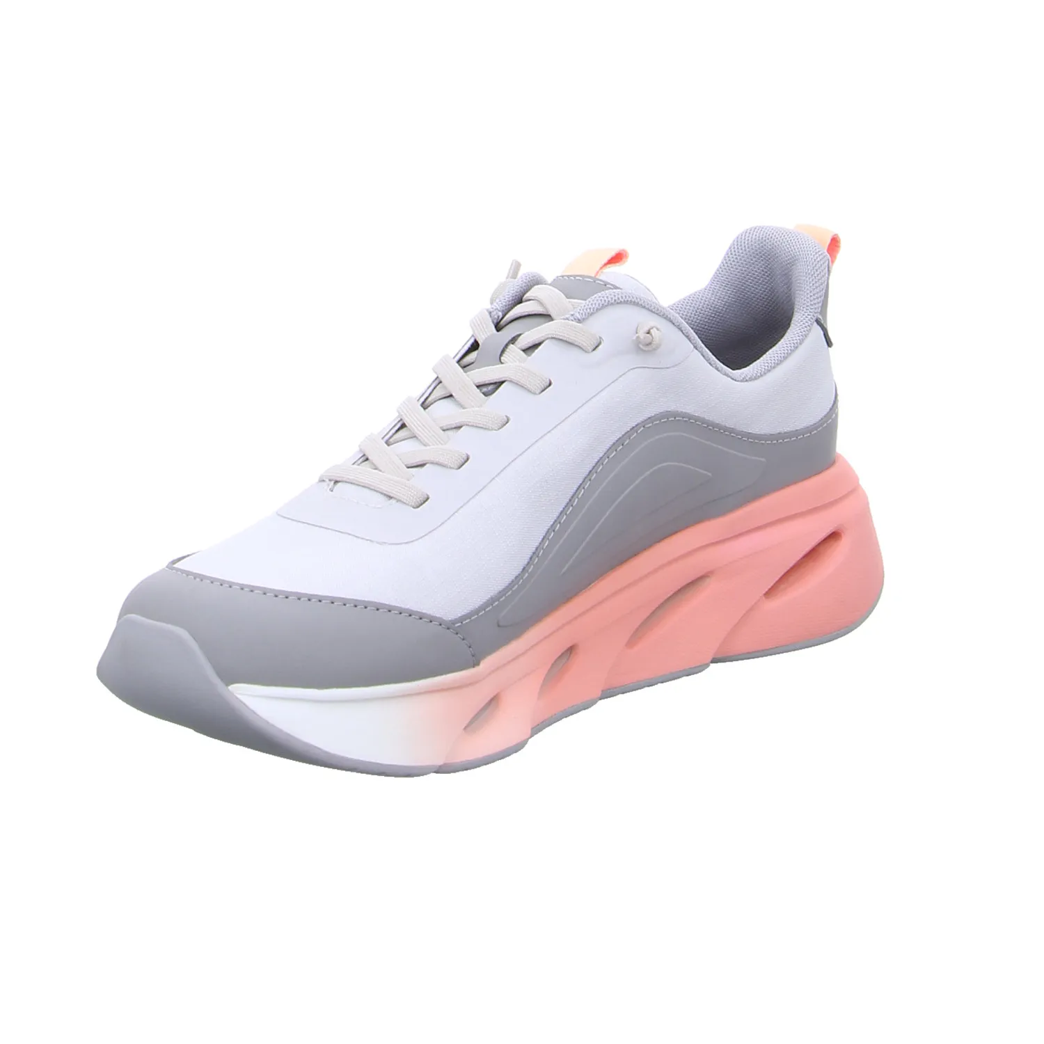 TENHAAG Sneaker Grau Recycelte Materialien