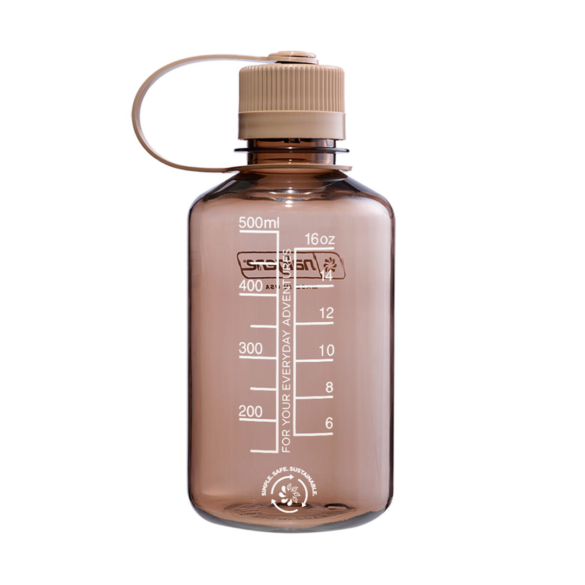Nalgene Narrow Mouth Sustain drikkedunk 500 ml (Mocha)