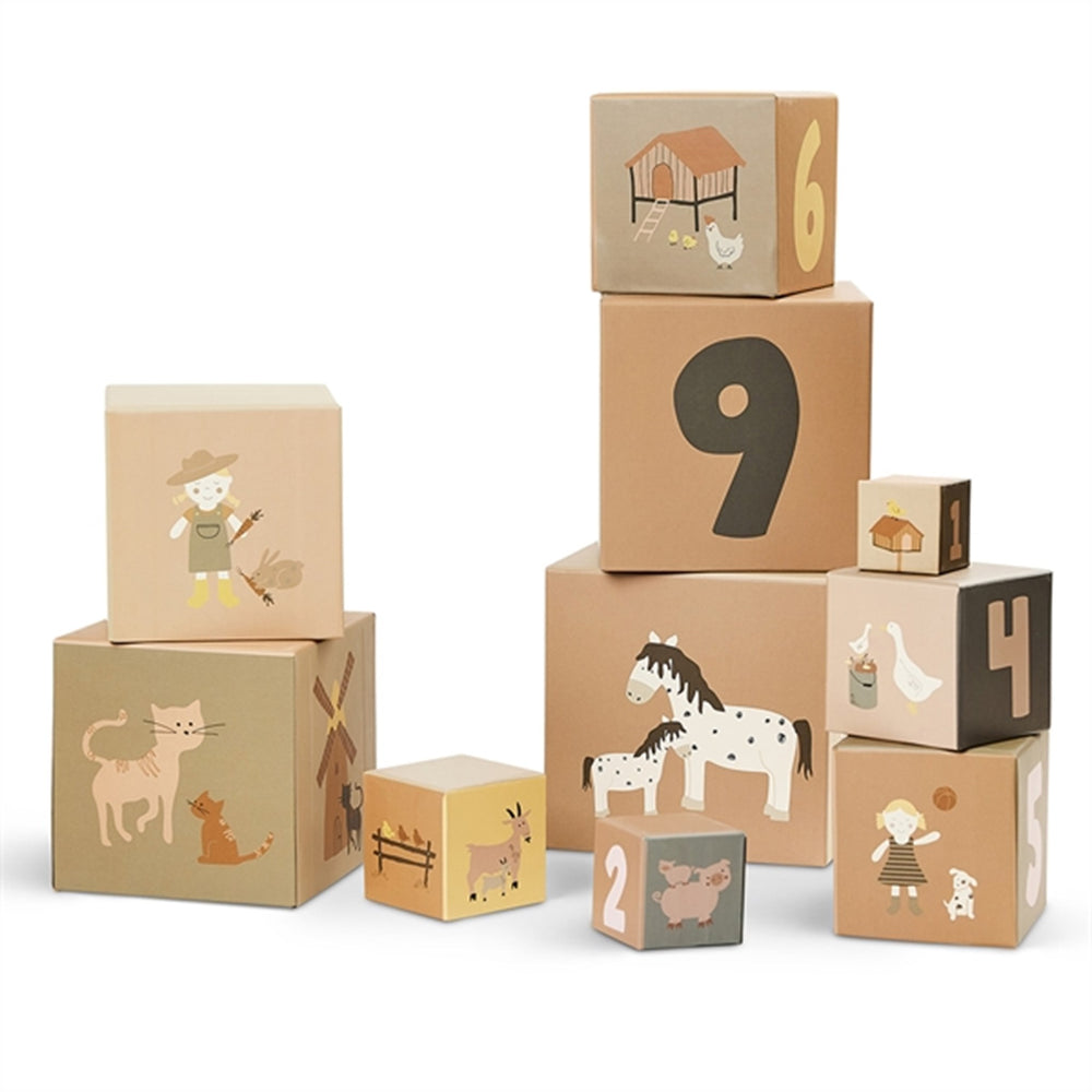 Stabelkasser 1-10 Farm And Dolls | Luksusbaby