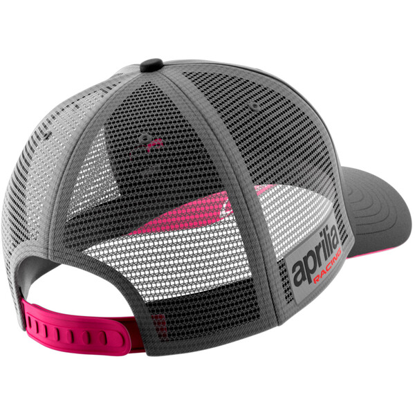 Ixon - Casquette Mesh Dual Aprilia / Espargaro 23 Noir / Gris