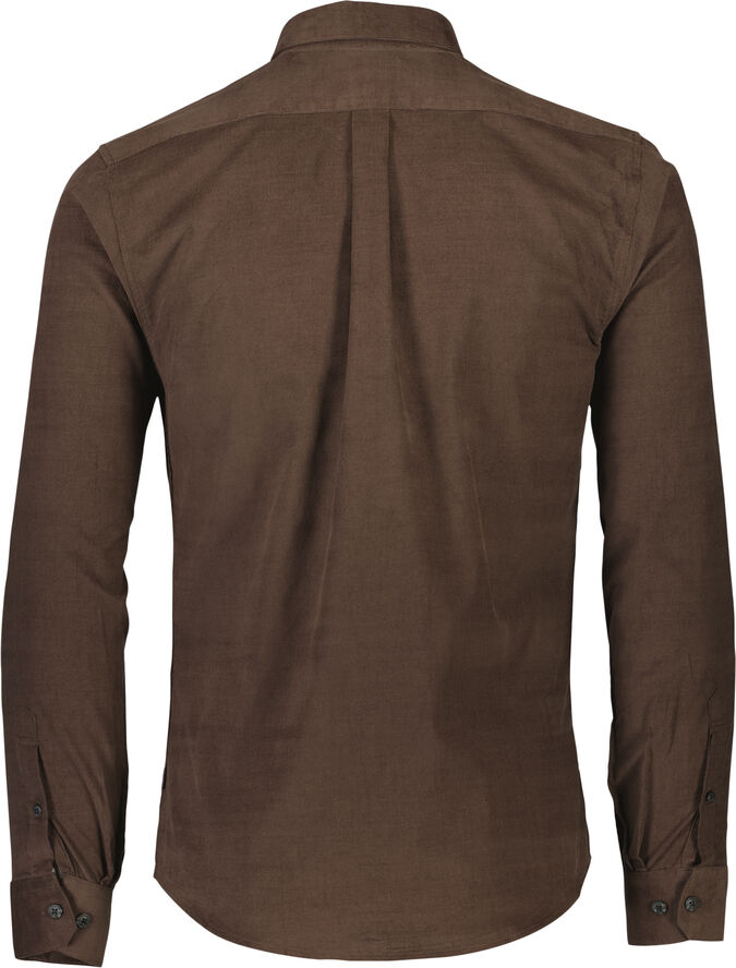 Lindbergh Fine corduroy shirt L/S Brun
