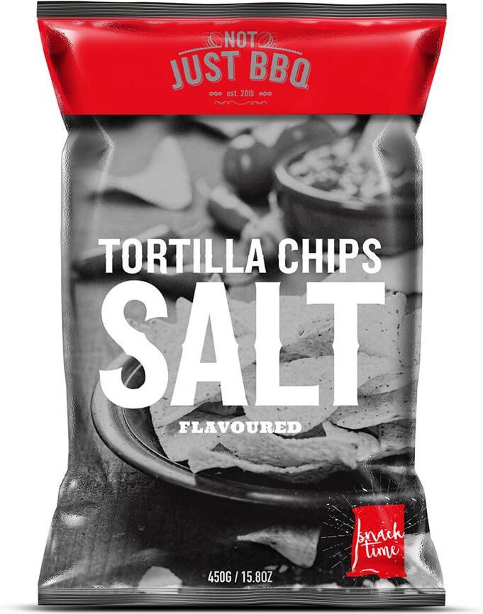 Not Just BBQ tortilla chips salt 250 gr