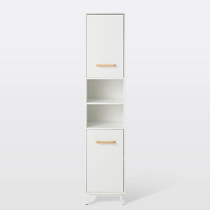 Colonne de salle de bains GoodHome Ladoga blanc L. 40 x H. 190 x P. 36 cm