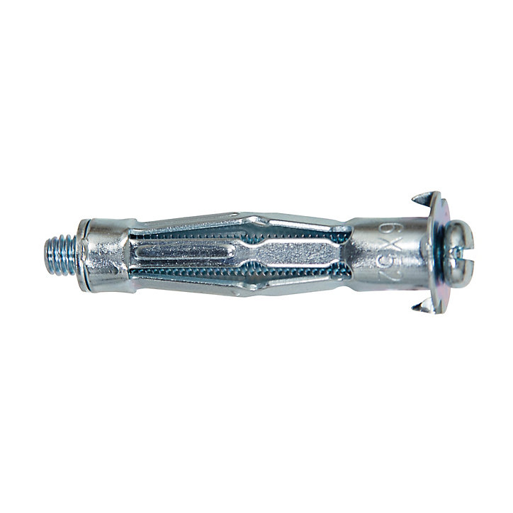 4 chevilles matériaux creux pour charges moyennes Fischer M6x37mm
