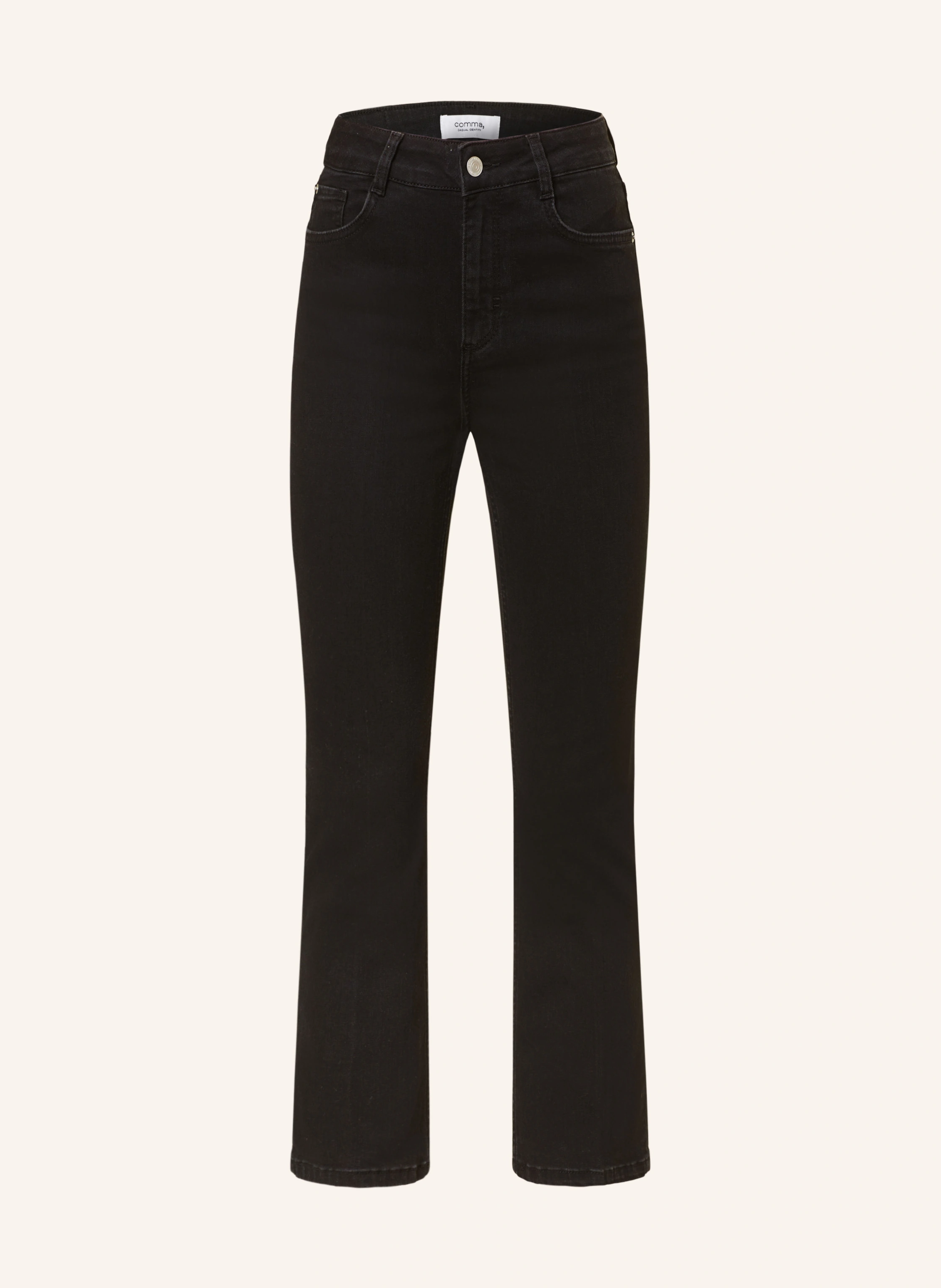 comma casual identity Straight Jeans
