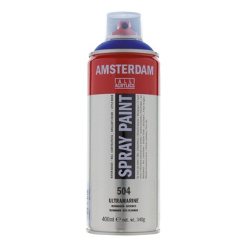 Amsterdam verf acrylverfspray ultramarijn 400ml