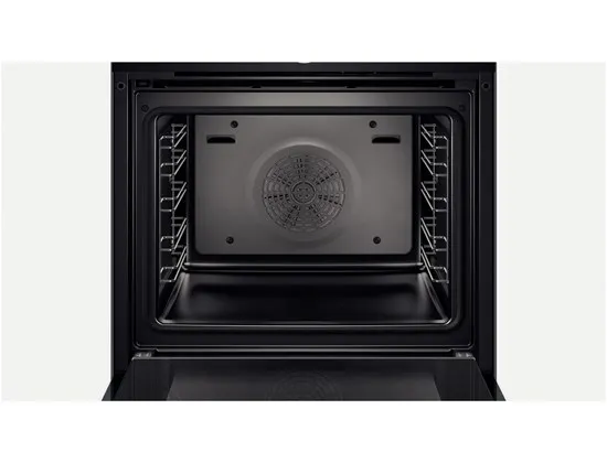Bosch Serie | 8 HBG634BB1 - Ovn - til indbygning - niche - bredde: 56 cm - dybde: 55 cm - højde: 58.5 cm - med selv-rengøring - Klasse A  - sort