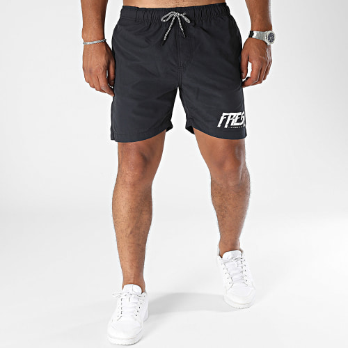 Short De Bain Logo Noir