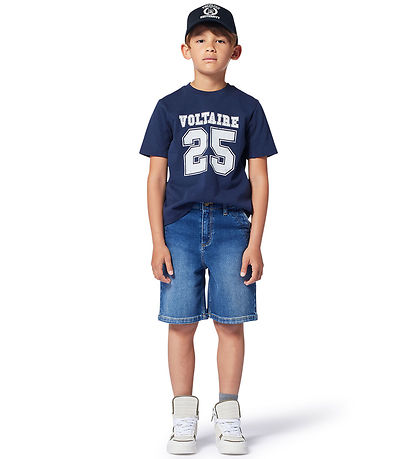 Zadig & Voltaire Jeansshorts - Bob - Bürsten/Stone Schieben