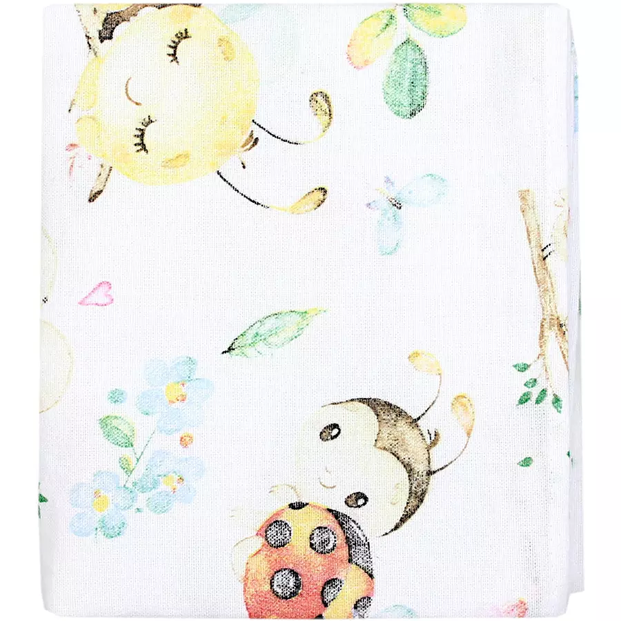 TupTam Baby Moltontücher Flanellwindeln 70x80 5er Set beigegrau