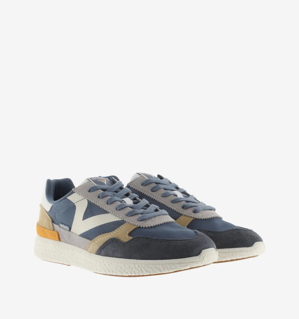 ANIMA - SPORT RETRO Baskets en mesh pour homme MARINO