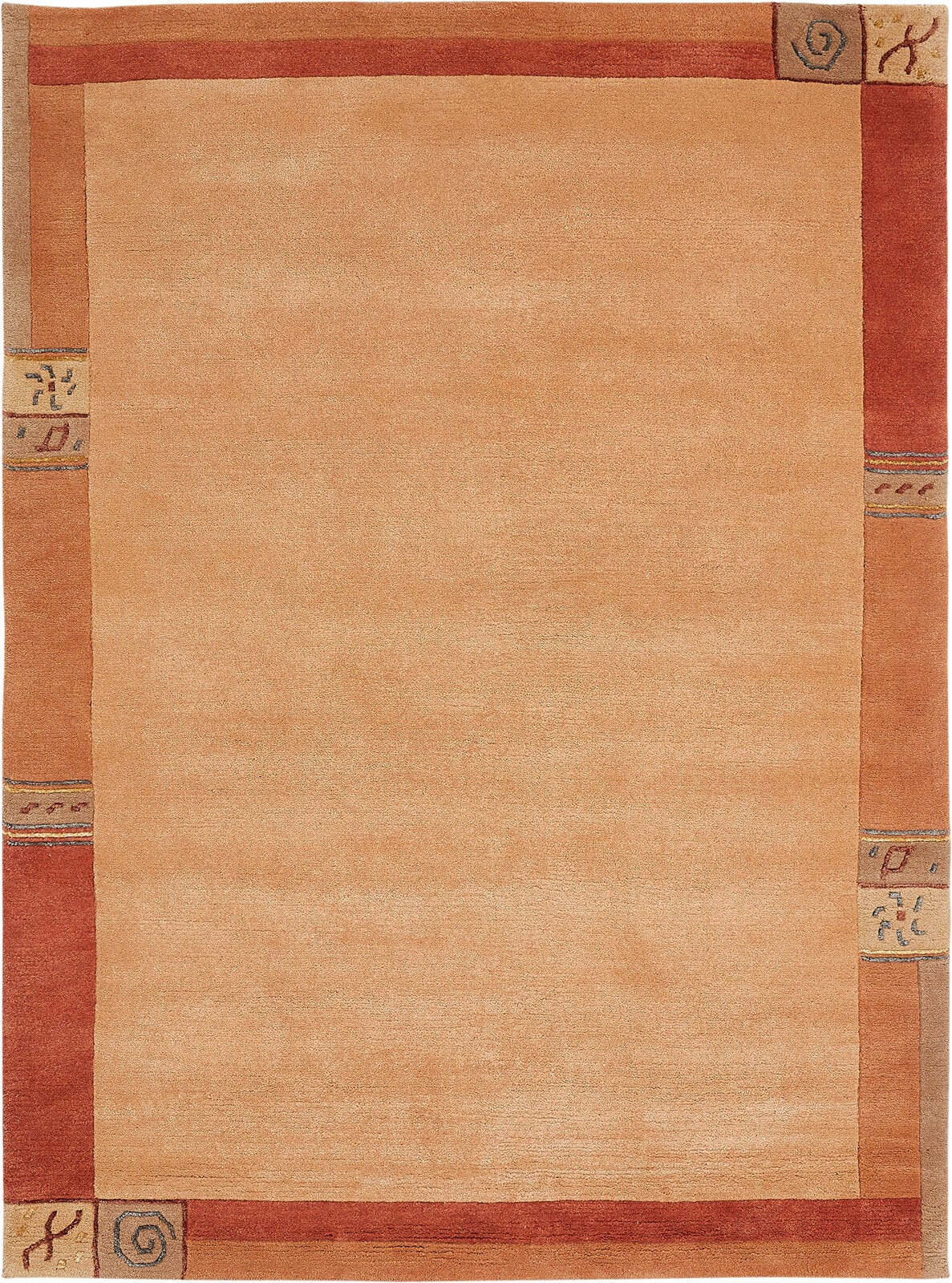 Teppich MANALI 90 x 160 cm orange