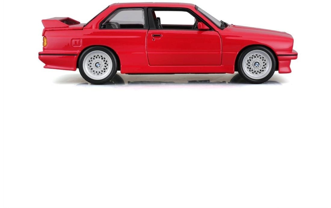 BMW M3 (E30) 1988 Rot 1:24Sammlermodell im Massstab 1:24