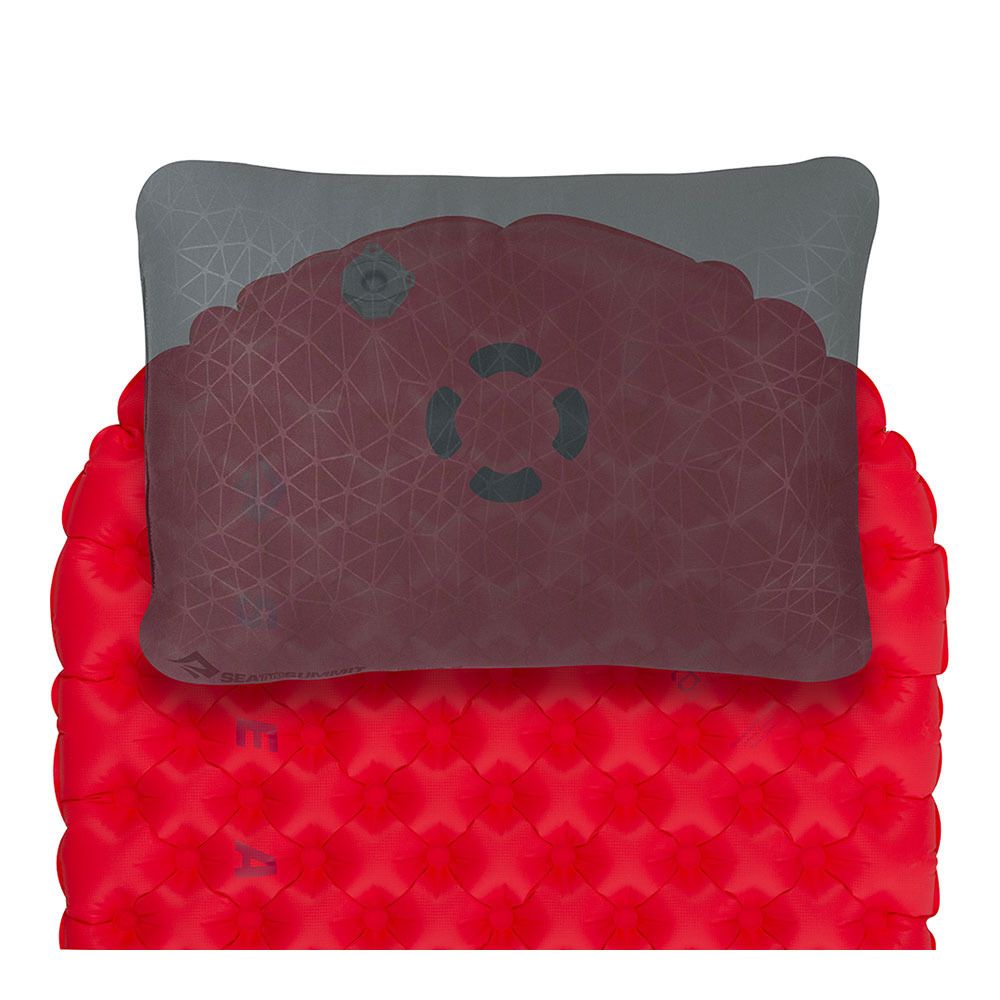 Sea To Summit COMFORT PLUS INSULATED - Matelas gonflable rouge