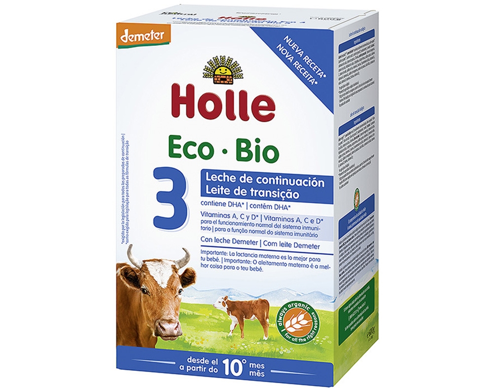LEITE BIO HOLLE 3 - 10M 600G