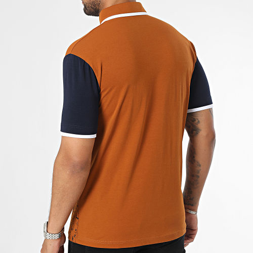 Polo Manches Courtes Marron