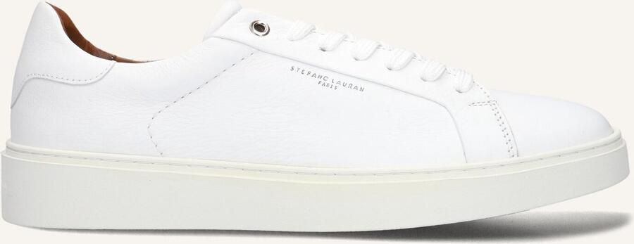 STEFANO LAURAN Lage Sneakers Heren Lj2503 Maat: 46 Materiaal: Leer Kleur: Wit