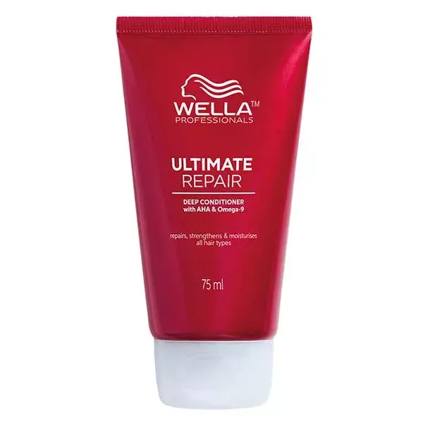 Condicionador nutritivo Wella Professionals Ultimate Repair para cabelos danificados 75ml