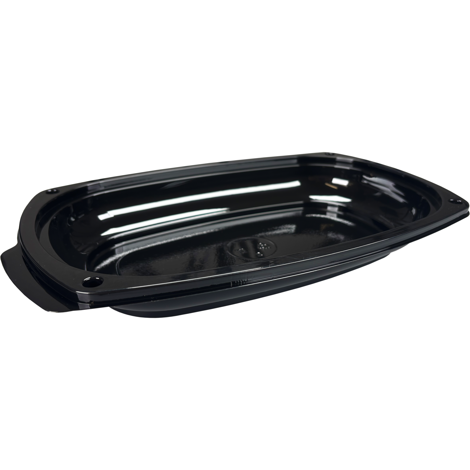 Schaal, cateringschaal, gerecycled PET, 295x190x zwart