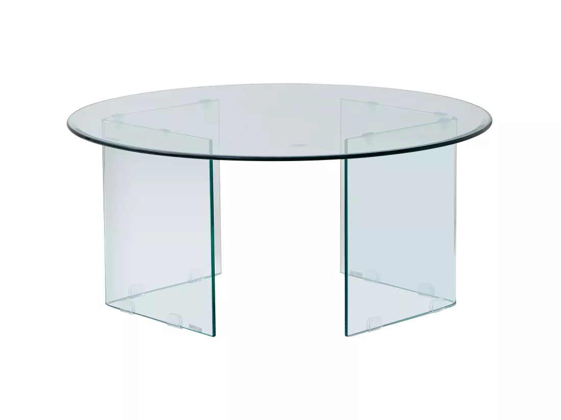 Table basse en verre trempé - ADAMO