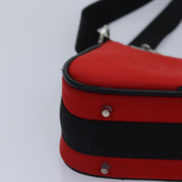 Dior Vintage Dior Shoulder Bag Red