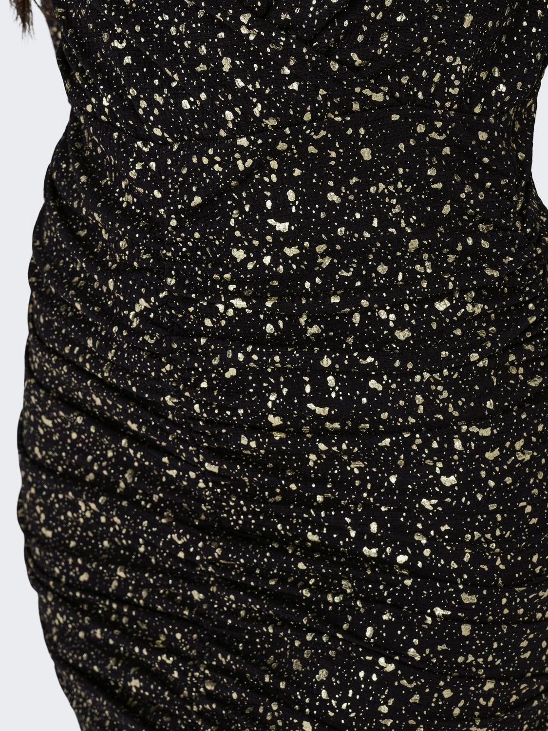 ONLNEW Kurzes Kleid Black