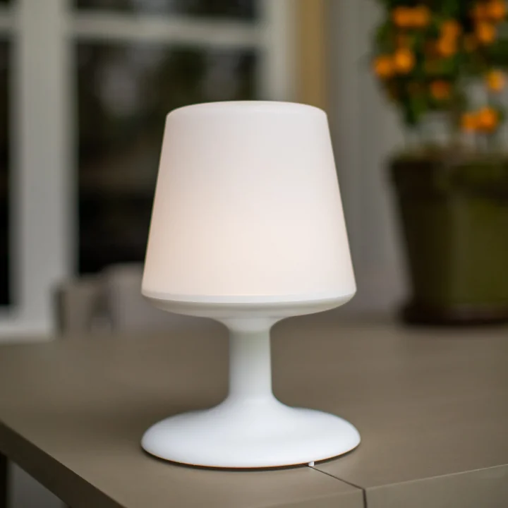 Koziol - Light to go Akku-Tischleuchte, organic grey