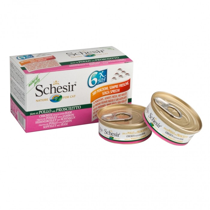 Schesir Pâtées en gelée Adult - 6 x 50 g