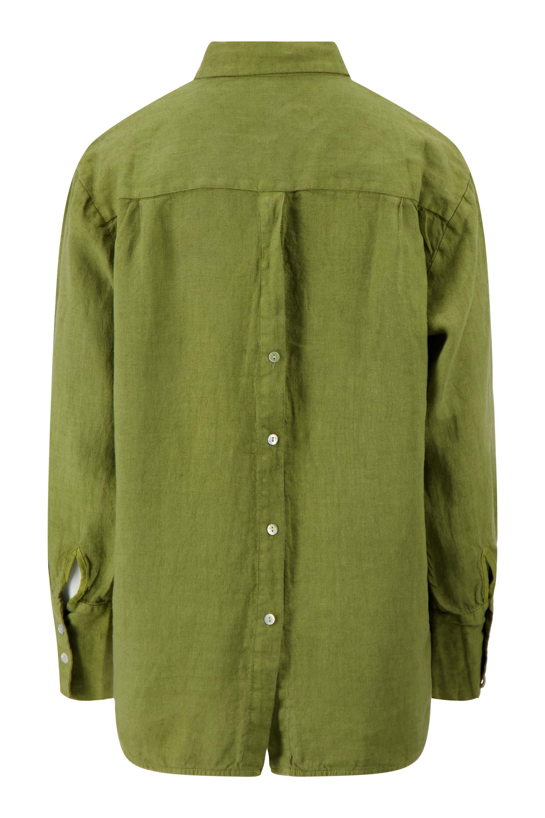 100% linnen lange blouse