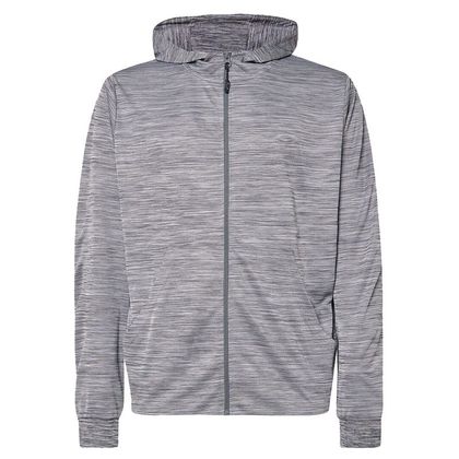 Sweat Oakley FOUNDATIONAL FZ HOODIE 3.0 UNIFORM/LUNAR HTHR - Gris