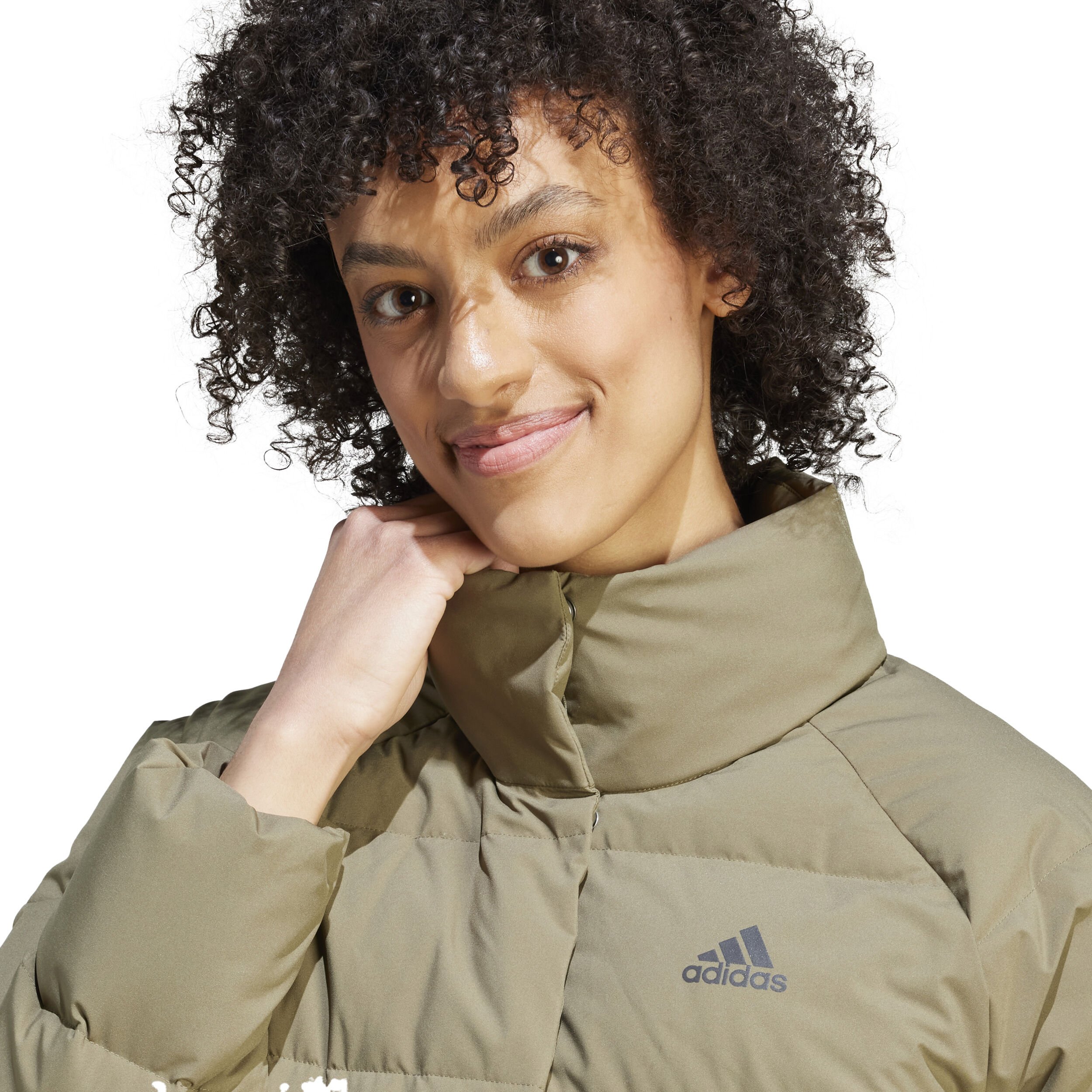 adidas Helonic RLX Veste Duvet Femmes - Vert Olive