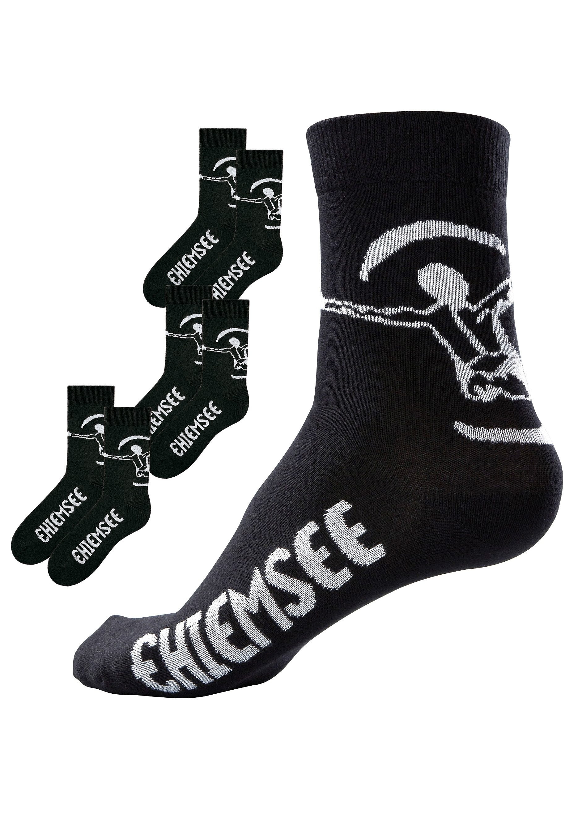 Chiemsee Freizeitsocken Packung, 6 Stk. tlg. in pflegeleichter Markenqualität