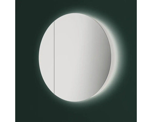 Spiegelkast DSK Picasso 60 x 8,9 x 60 cm wit 1-deurs LED IP 24