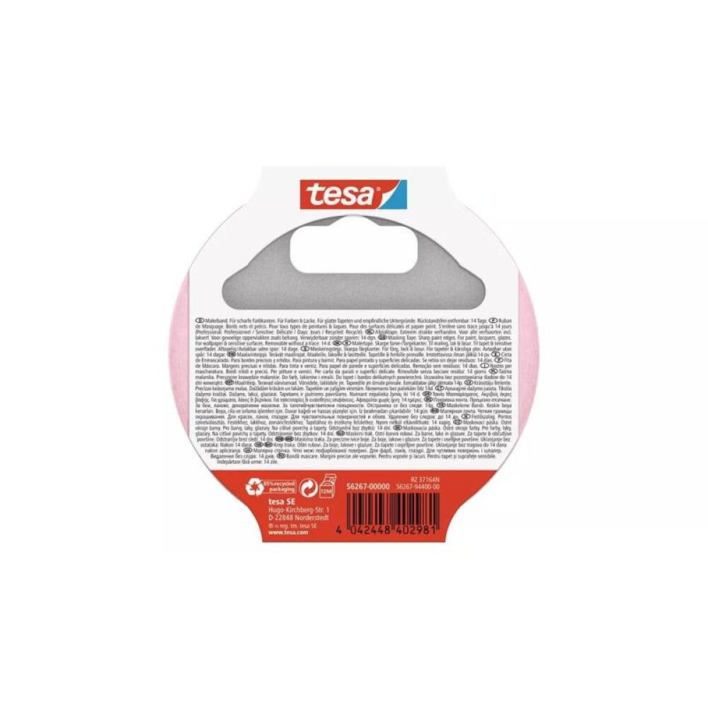 MASKERINGSTAPE TESA PROFESSIONAL SENSITIVE 25MX25MM 2STK
