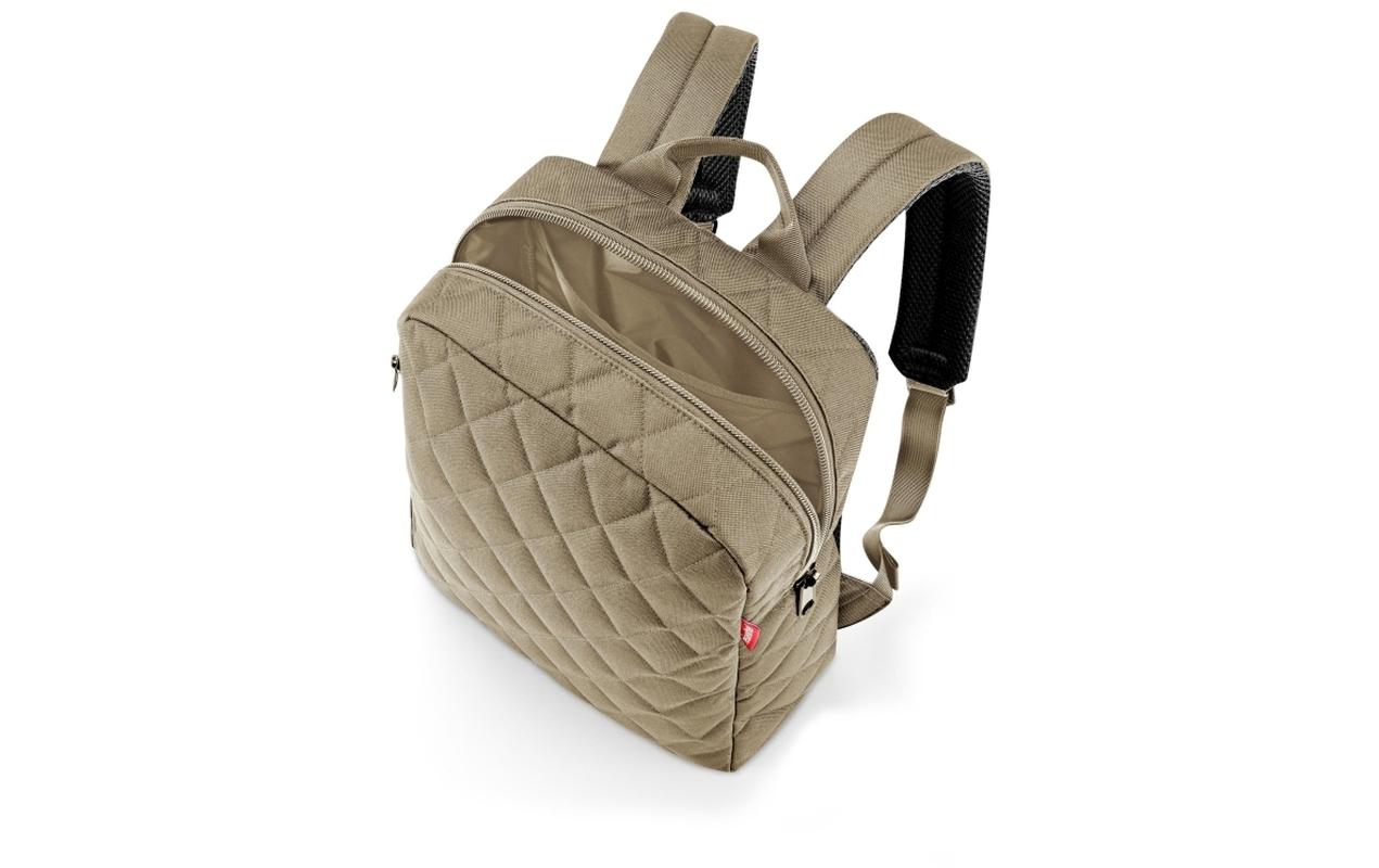 Rucksack Classic Backpack M Rhombus OliveRucksack im Unisex-Look