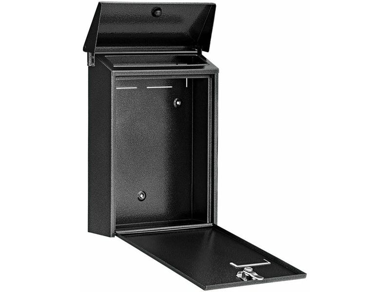 Burgwächter Briefkasten DAILY 5861 E Grau Briefkasten