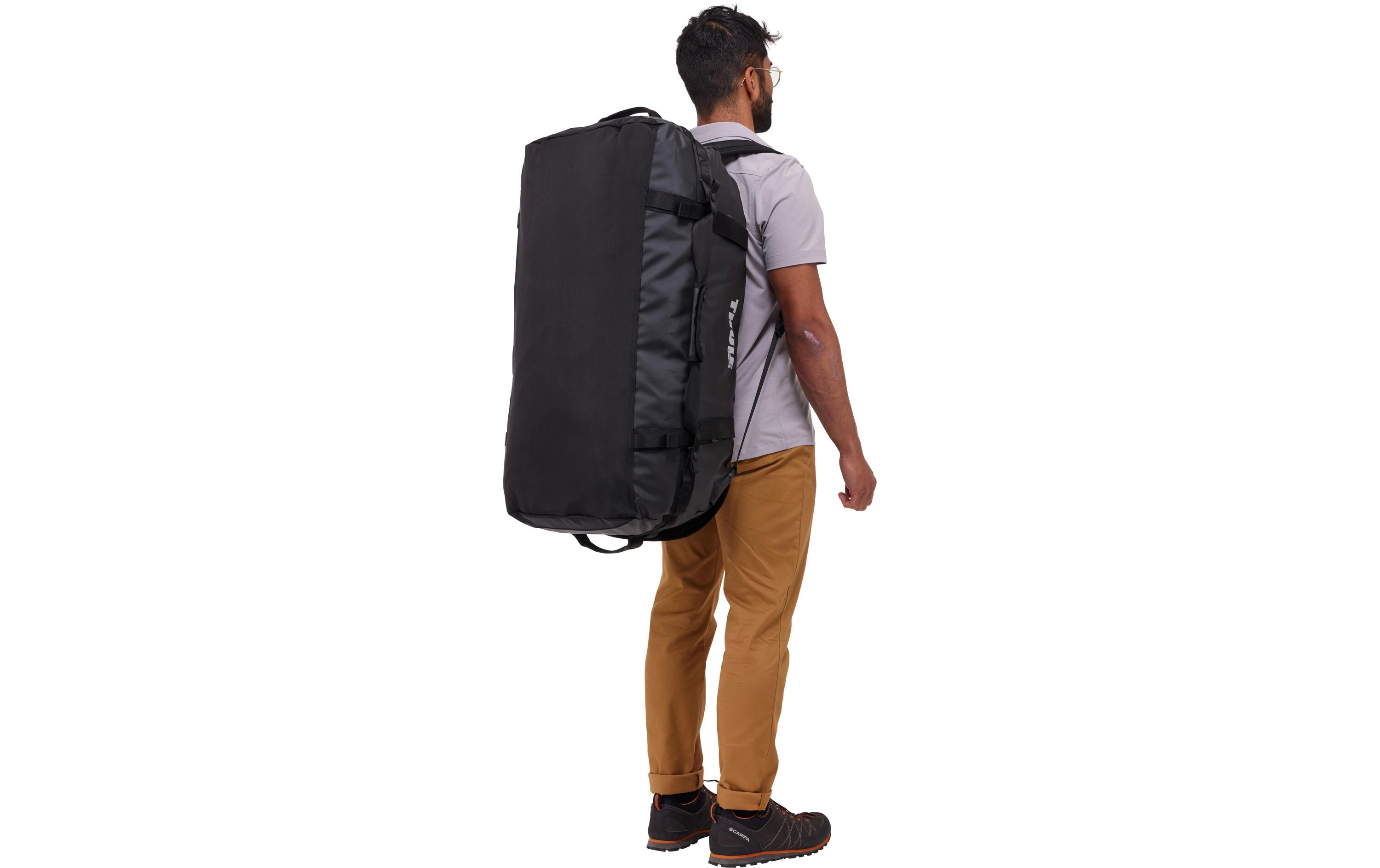 Duffle Bag Chasm 90 l, Black<br>Reisetasche und Rucksack in einem