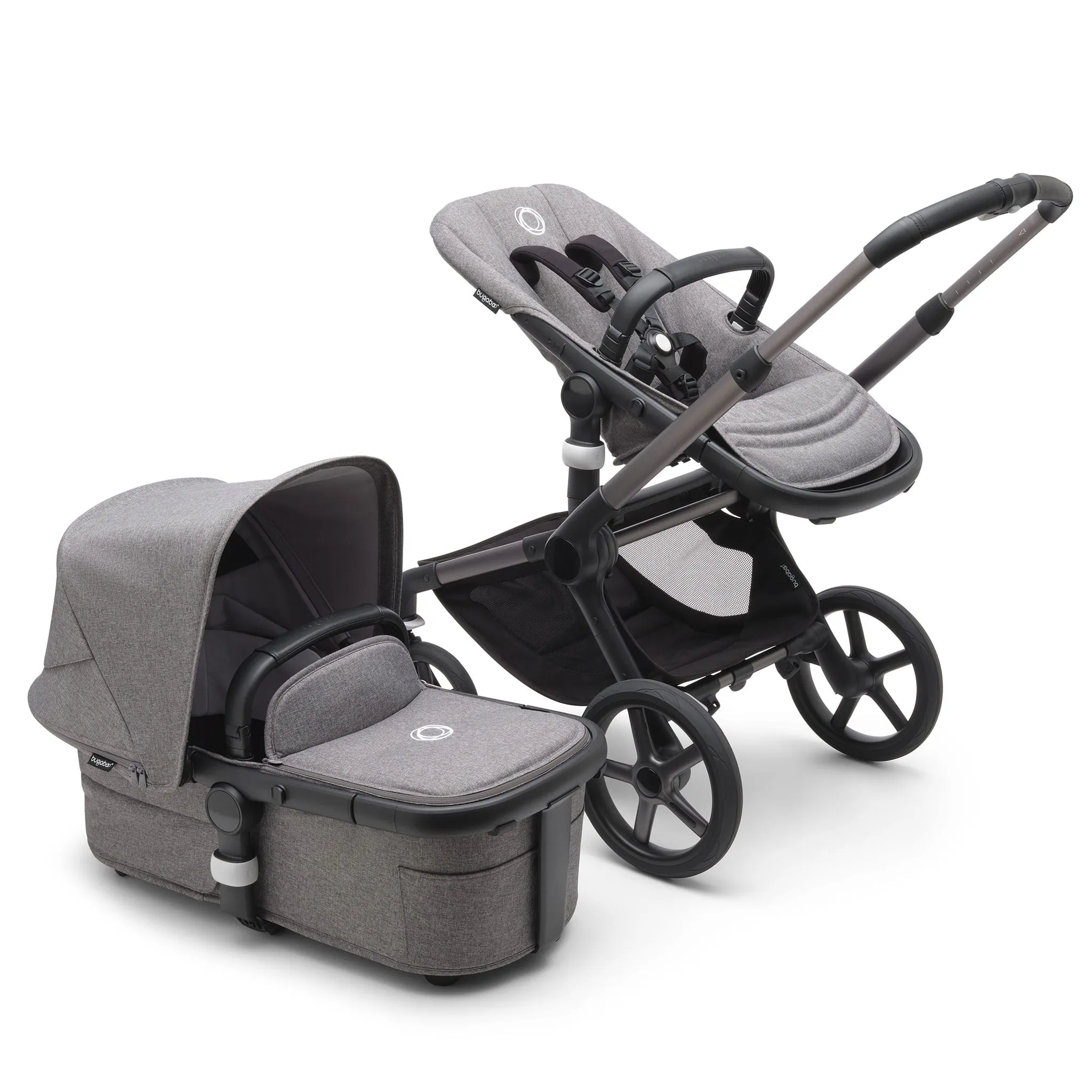 Bugaboo Poussette Fox5 - Graphite  Gris Melange  Gris Melange