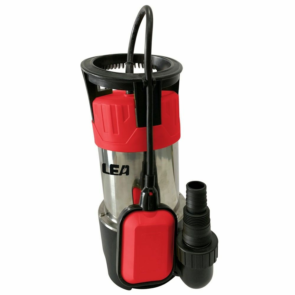 Pompe immergée submersible flotteur 1100w inox débit 15000l/h lea le70110-10s