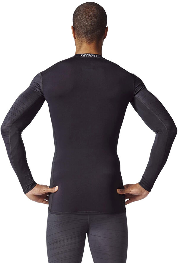 adidas Techfit L/S T-shirt Grå