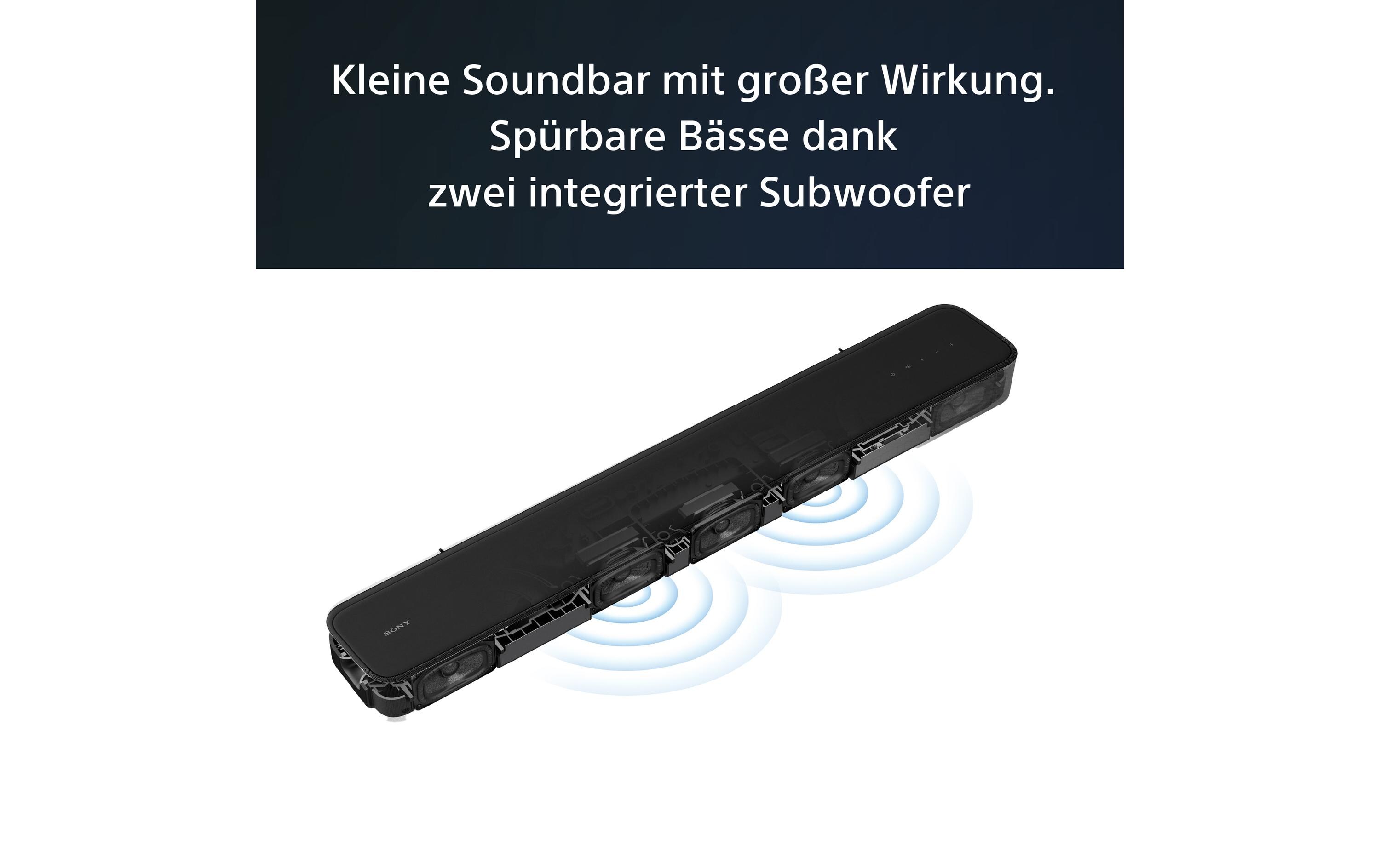 Soundbar HT-S2000<br>Geniessen Sie Surround Sound bei allen Inhalten