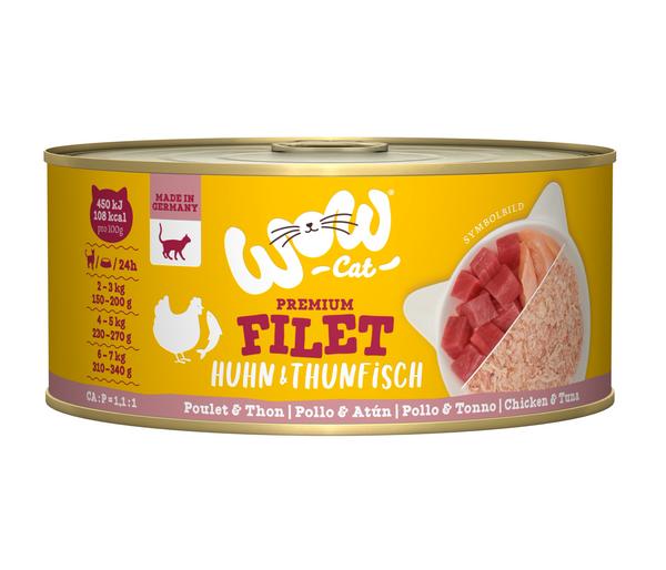 WOW® Cat Nassfutter für Katzen Premium