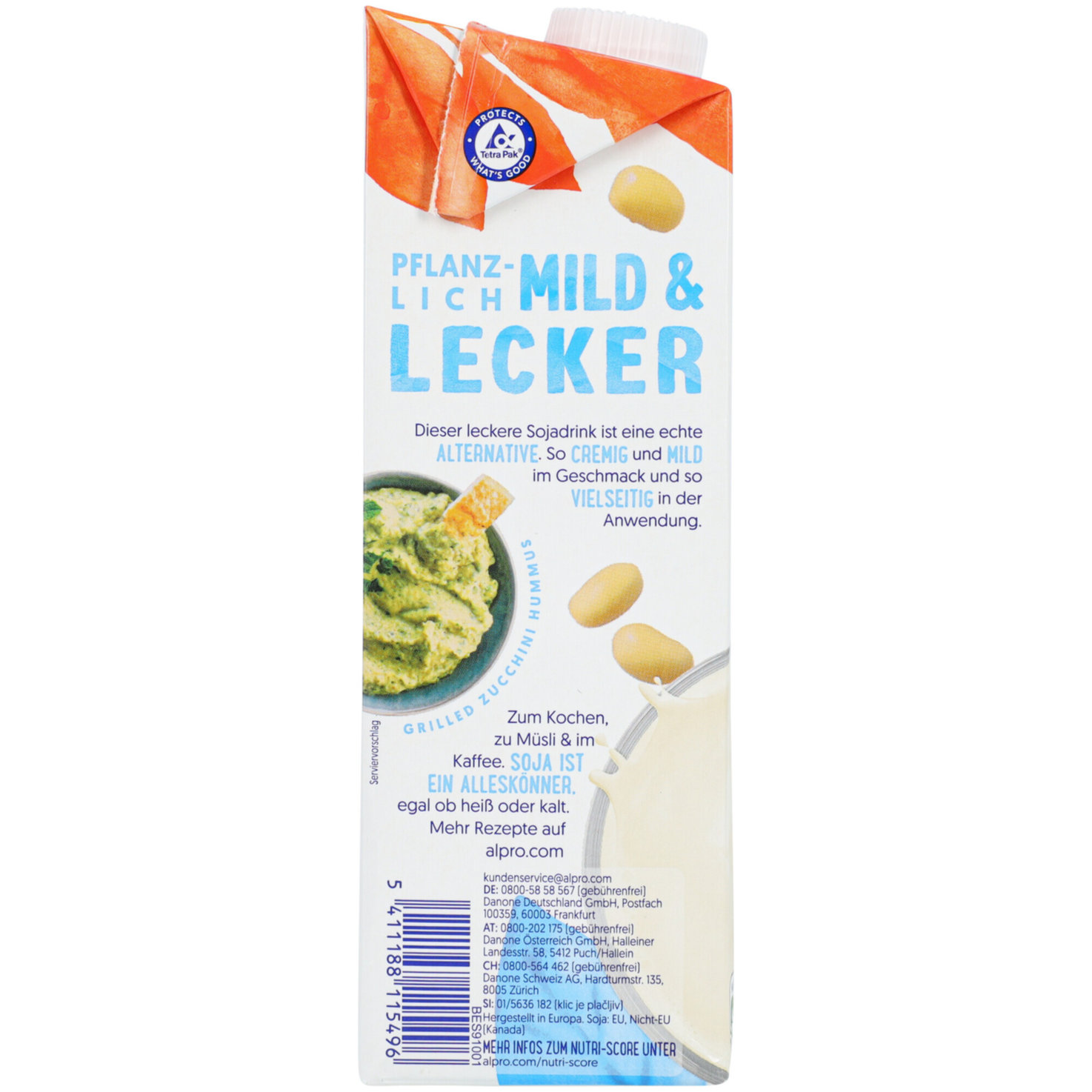 alpro Sojadrink ohne Zucker