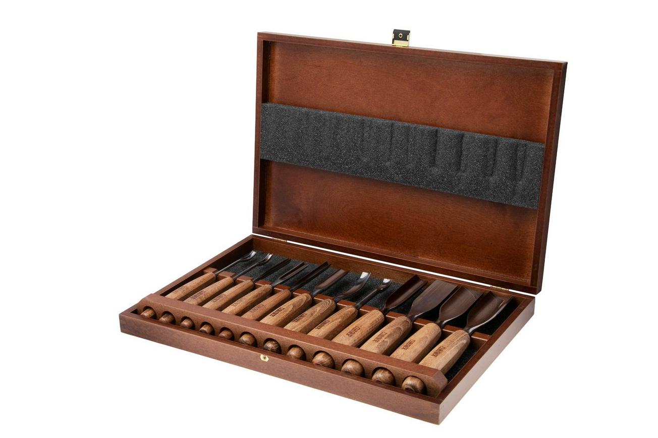 Narex Profi Carving Chisel Set 868100, gutsenset, 12-delig
